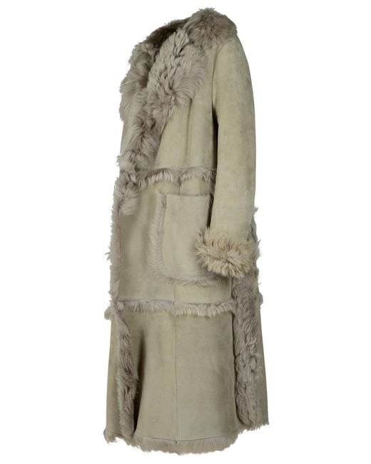 Salvatore Santoro Natural Suede Coat