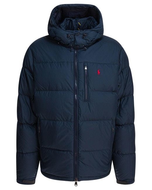 Polo Ralph Lauren Blue "Gorham" Down Jacket for men