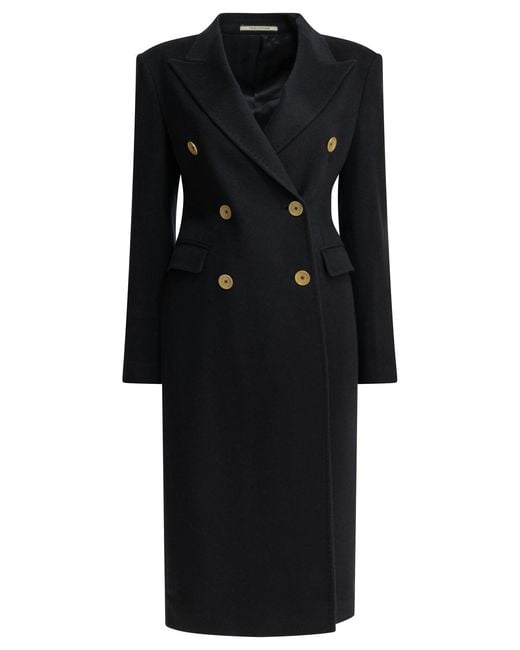 Tagliatore Black "Meryl" Long Coat