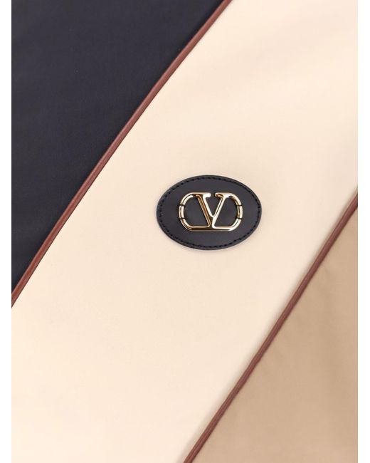 Valentino Blue Jacket With Vlogo Signature Patch for men