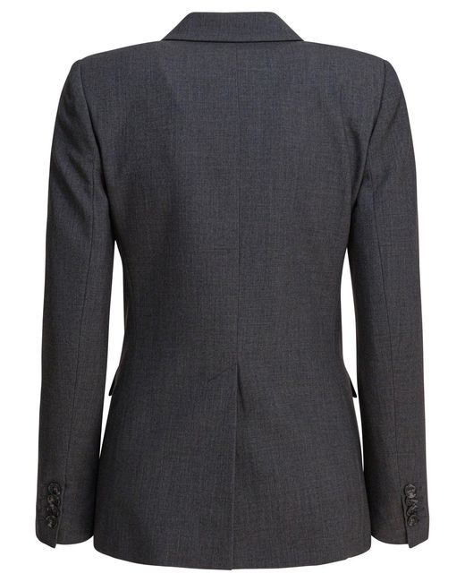 Semler Black Balzer Double-Breasted Jackets And Coats