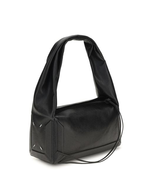Margiela Black Small East West Shoulder Bag