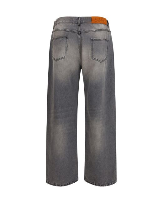 Séfr Gray Mass Jeans Dust Wash for men