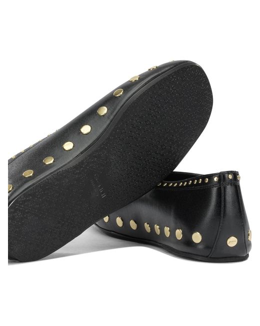 Ganni Black "Jenny" Classic Ballet Flats