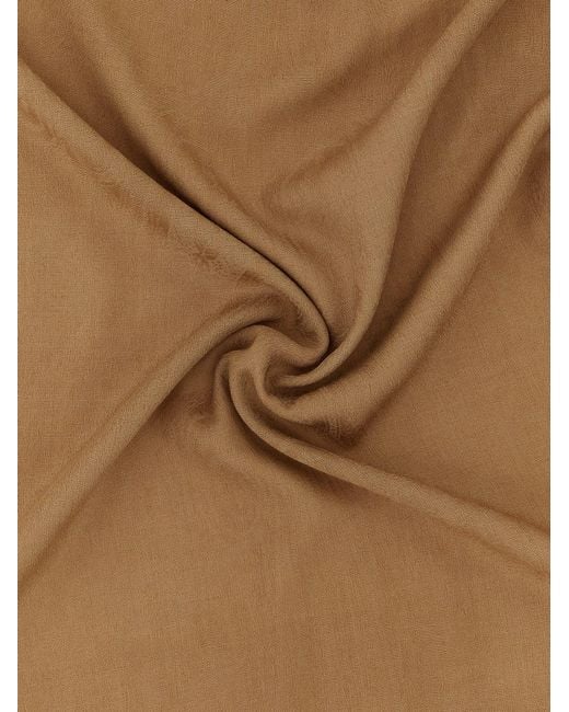 Max Mara Natural Mxapalmeti Scarves And Foulards