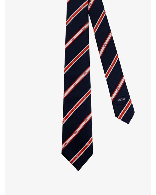 Dior Blue Dior Silk Tie for men