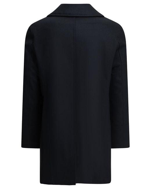 Sealup Black Virgin Wool Jacket for men