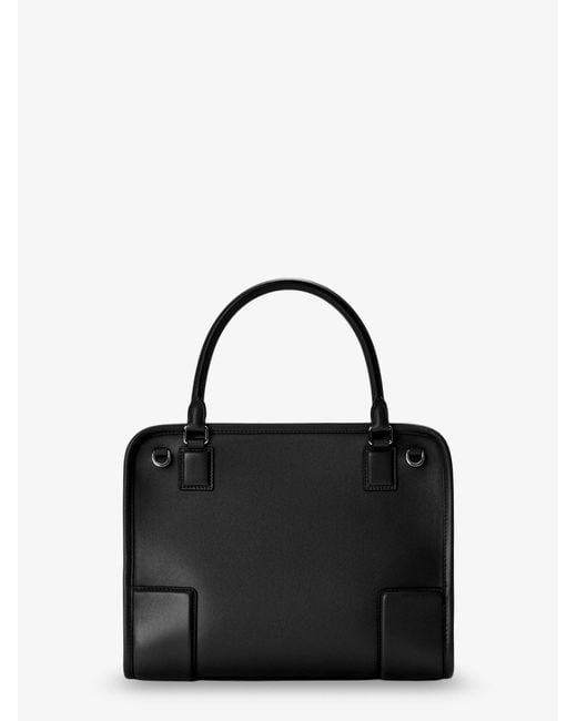 Loewe Black Amazona 180 Leather Handbag