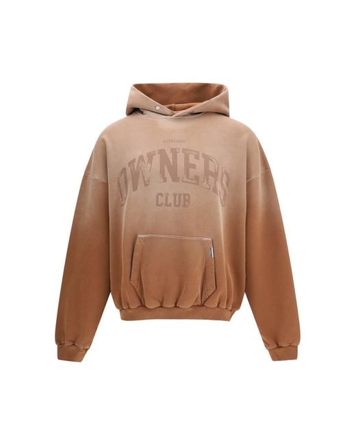 Represent Natural Owners Club Hoodie Sienna for men