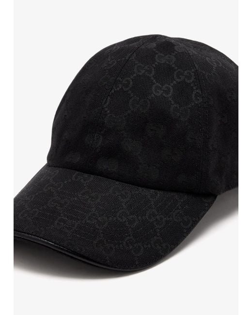 Gucci Black Gg Baseball Hat
