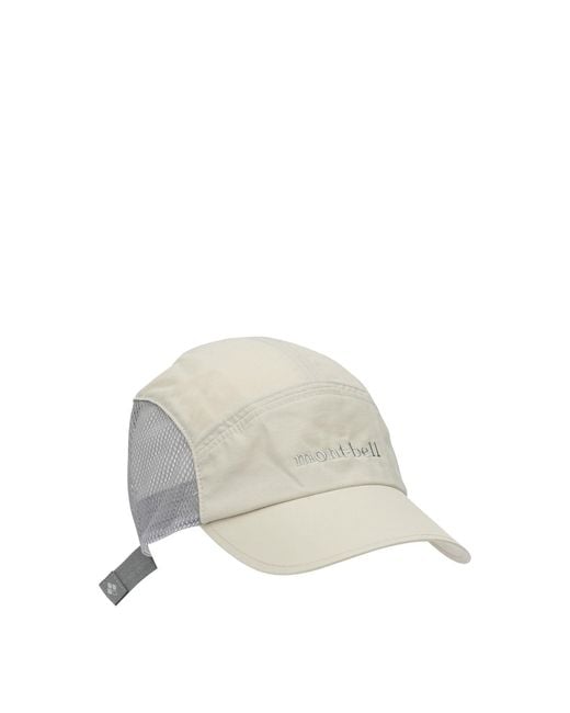 Montbell White Nylon Hat for men