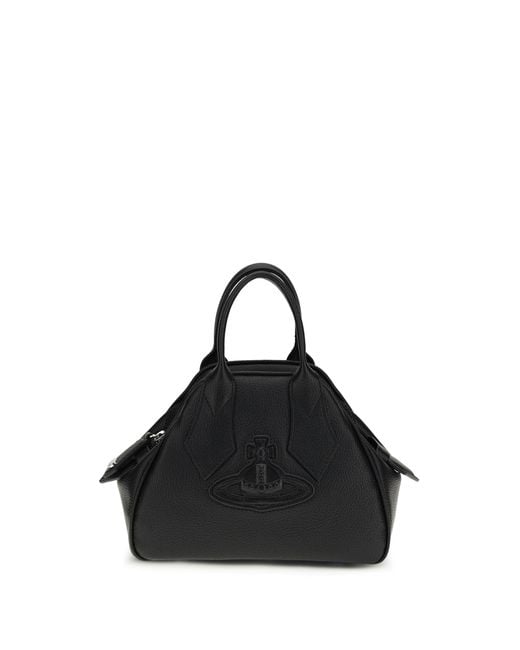 Vivienne Westwood Black Small Yasmine Handbag