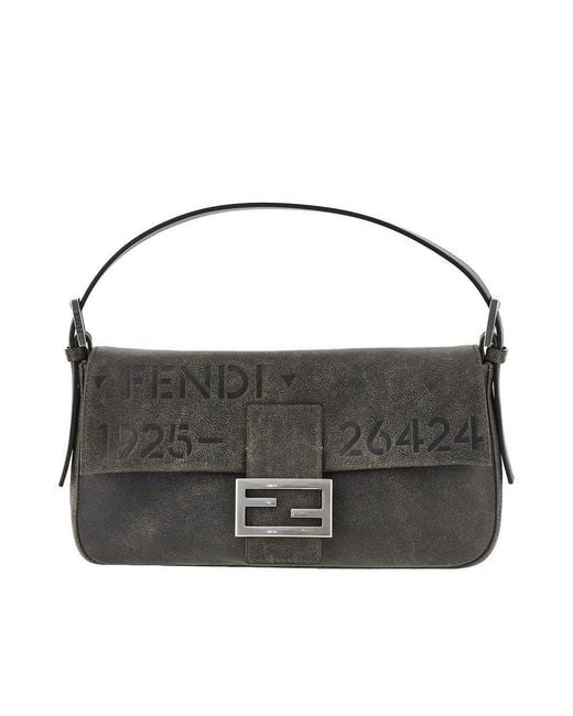 Fendi Black 'Baguette 26424' Bag