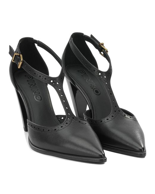 Pinko Black Heeled Shoes