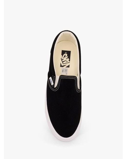 Vans Black Multicolour Synthetic Leather Sneakers for men