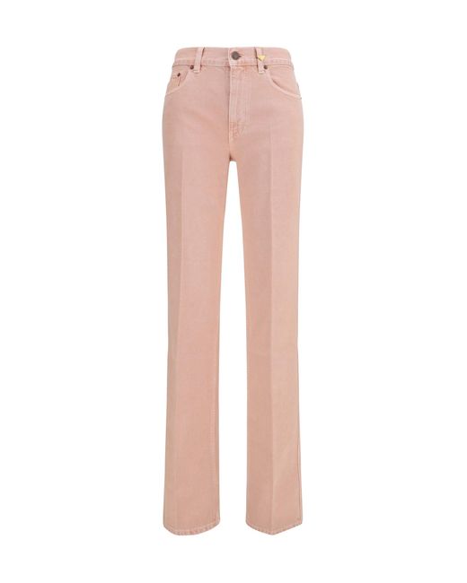 Chloé Pink Chloé Straight-Leg Jeans