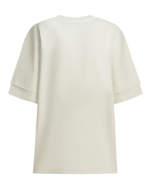 Alaïa White Crew Neck T Shirt