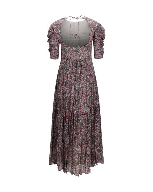 Isabel Marant Purple Marant Etoile Sichellia Dress
