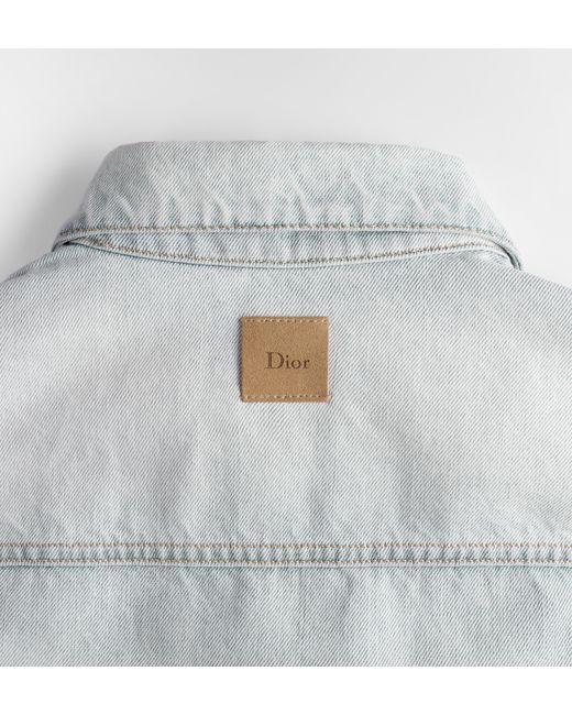 Dior White Médaillon" Denim Jacket