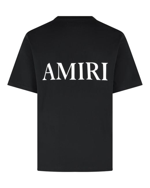 Amiri Black 'Ma Core' Cotton T-Shirt for men