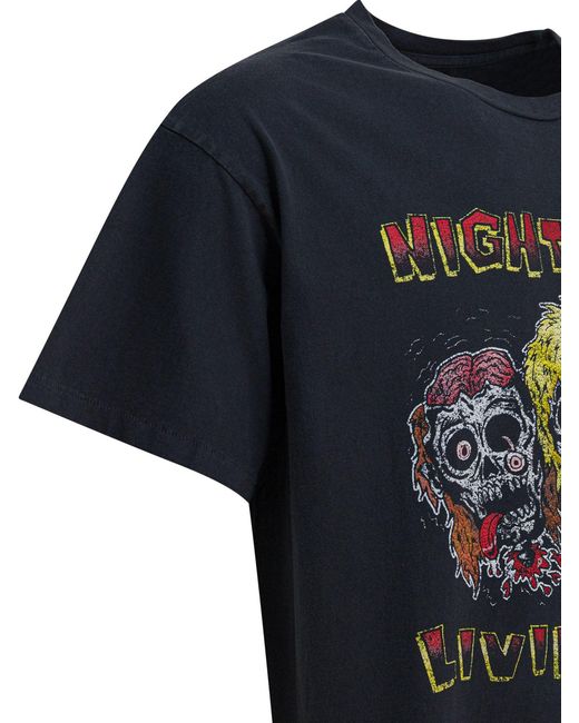 GALLERY DEPT. Black "Night Of The Living Dead" T-Shirt for men