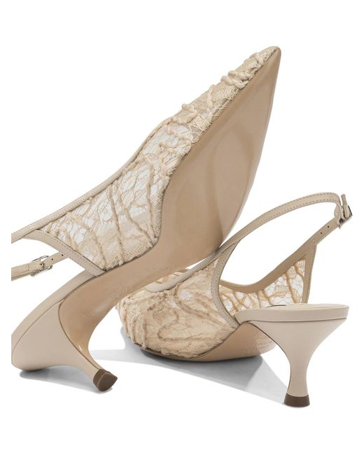 Casadei White Heeled Shoes