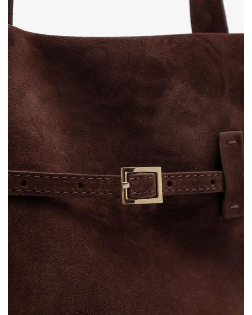 MANU Atelier Multicolor Suede Tote Du Jour Shoulder Bag