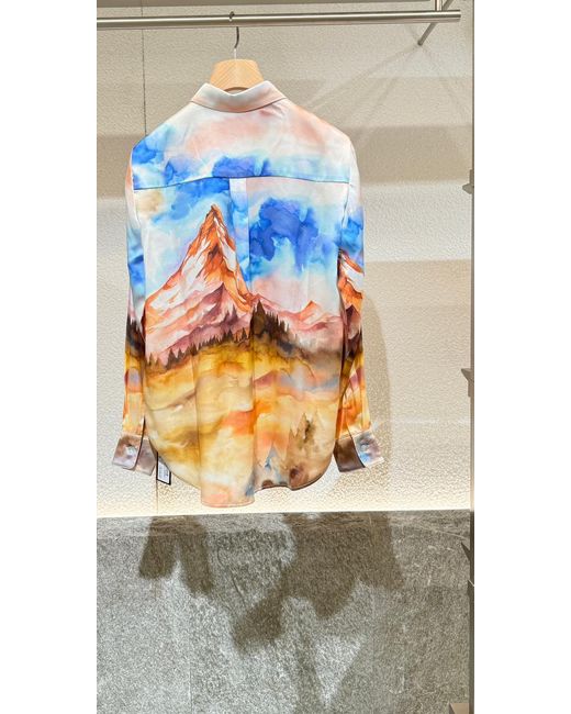 SLEEP NO MORE Blue "Blu Zermatt" Shirt