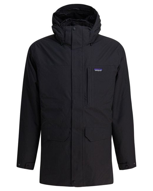 Men's Blue Tres 3-In-1 Jackets And Coats