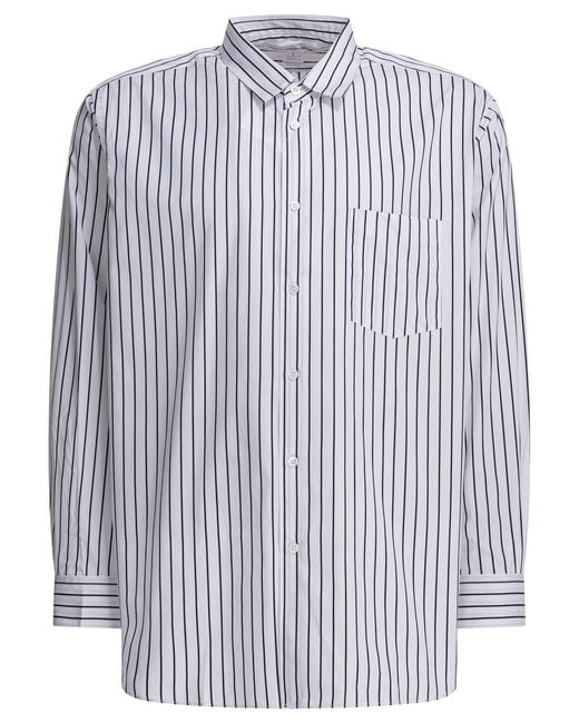 Comme des Garçons Blue Shirts White for men