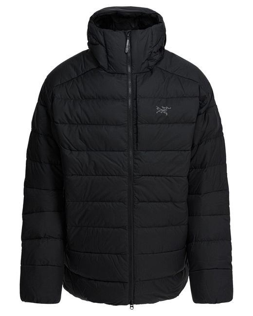 Men's Black "Thorium" Down Jacket