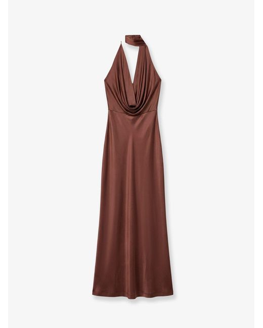 Amazuìn Brown Dress Vivienne Jersey