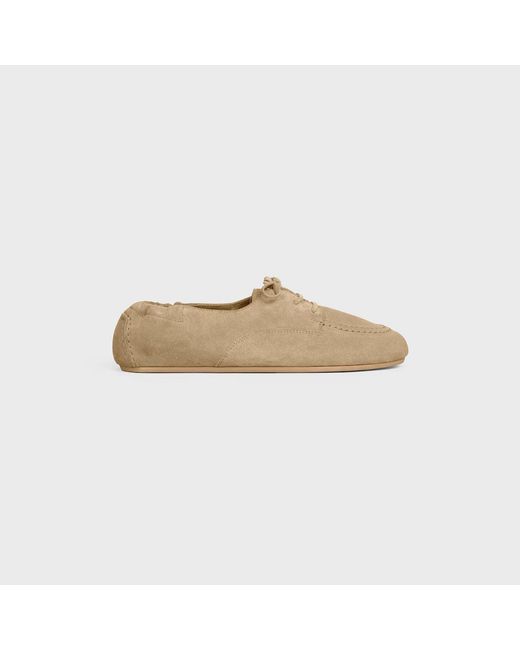 Céline Natural Adam Lace-Up Loafers