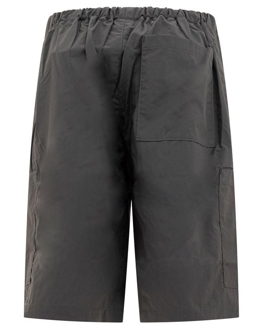 GR10K Gray Short With Drawstring Waist Shorts for men