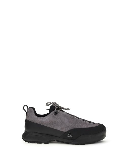 Roa Black Cingino Sneakers for men