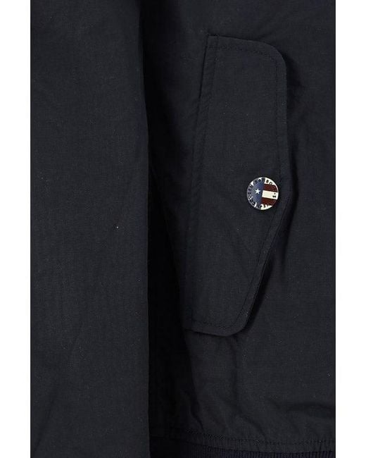 Barbour Blue Rectifier Harrington Jacket for men