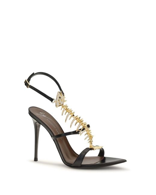 Giuseppe Zanotti White Sandals Slim Leather