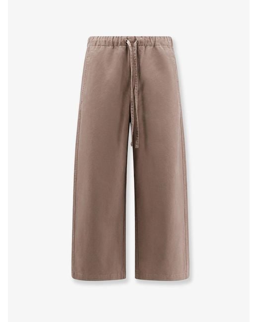 Entire studios Brown Loft Cotton Trousers