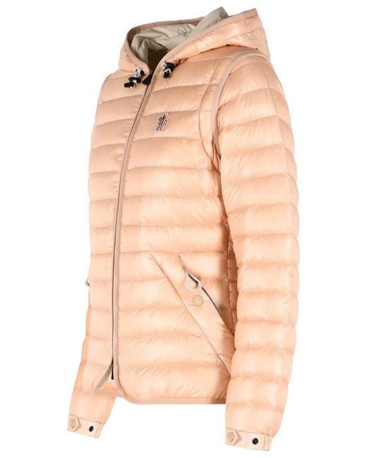 Moncler Natural Light 2-In- 'Karura' Hooded Down Jacket