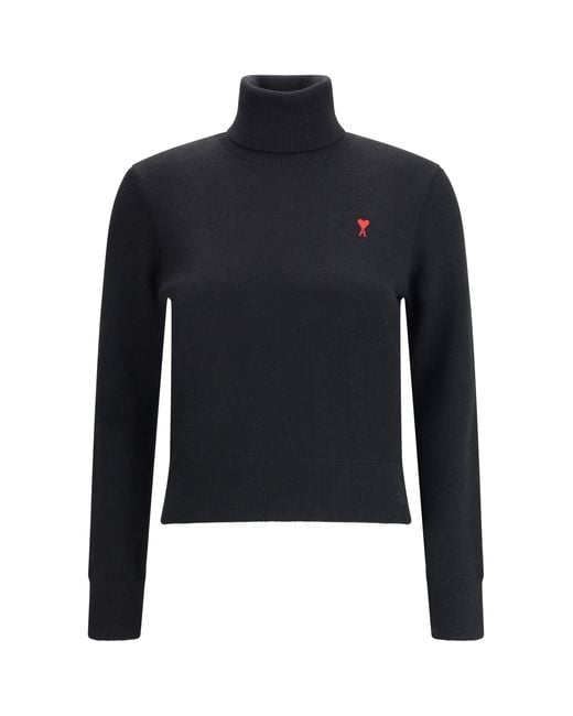 AMI Blue Knitwear