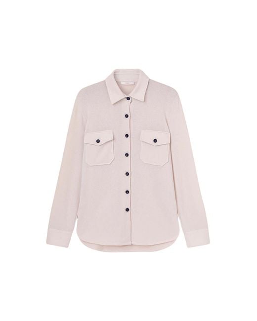 Fedeli Pink "Corviglia" Overshirt