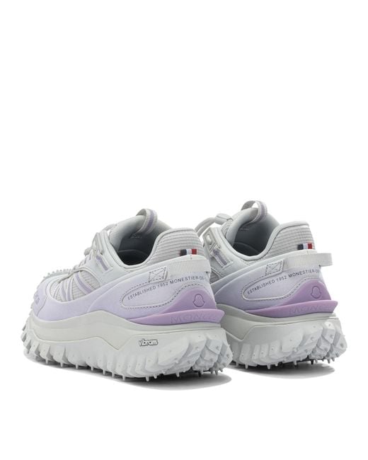 Moncler White Trailgrip Gtx Sneakers