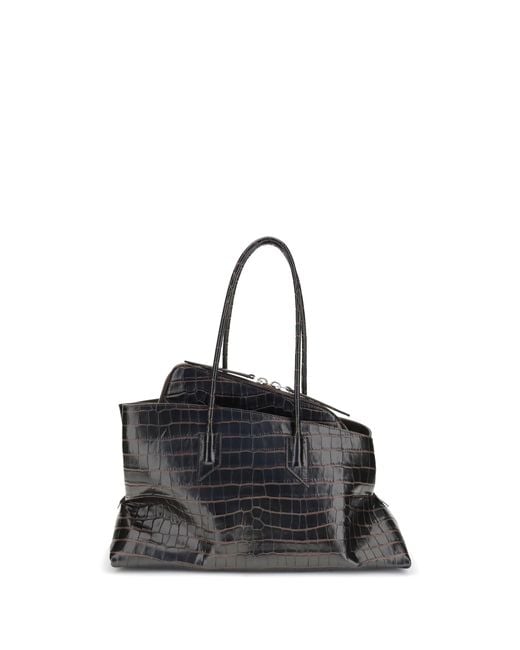 The Attico Black Shoulder Bags