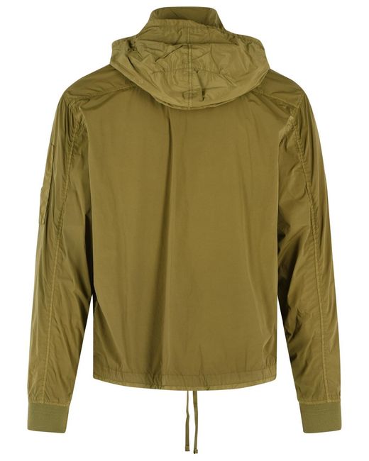 C P Company Green Polyamide Blend Jacket for men