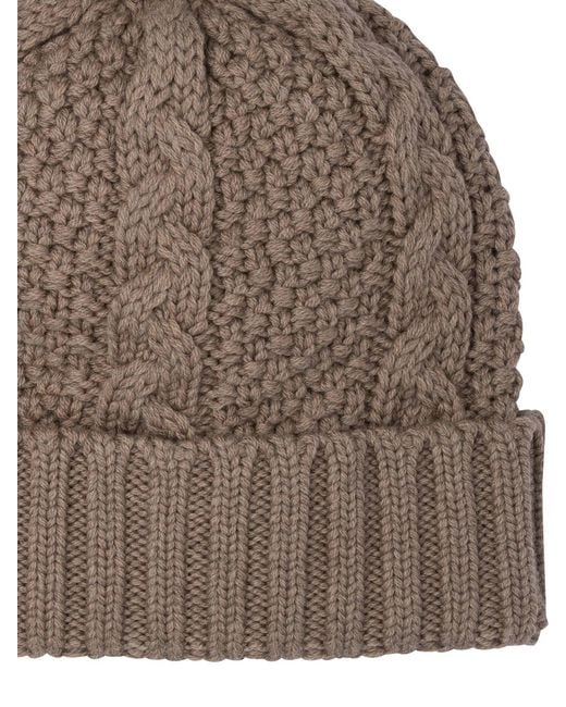 Rakku Brown Souffle Beanie