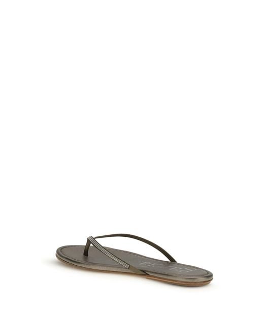 Pedro Garcia White Flip-Flops