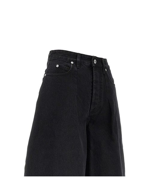 Jacquemus Black Ovalo Denim Pants