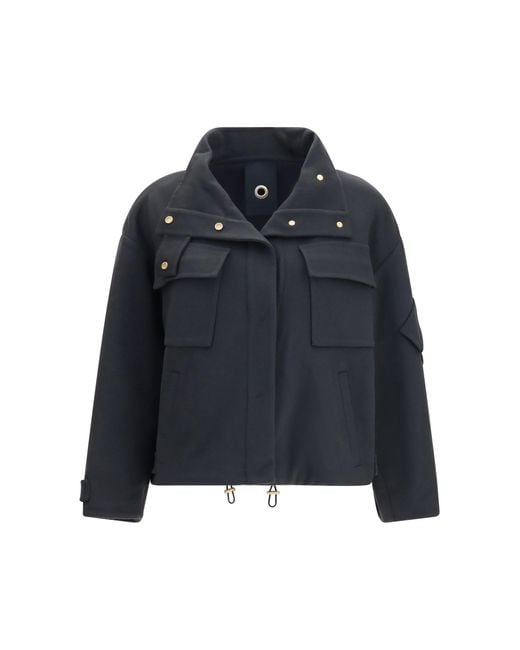Giorgio Armani Blue Coat Caban