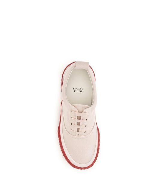 Phoebe Philo Pink Plimsole Sneakers