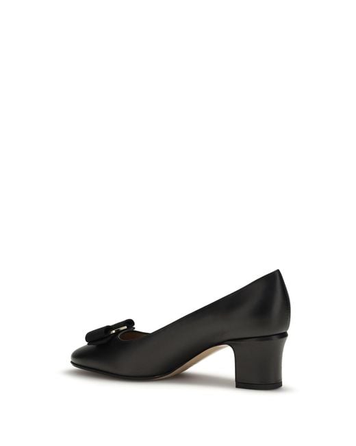 Ferragamo Black Pumps